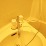 台付き浴室シャワー水栓交換