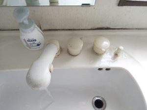 サーモスタット式洗髪シャワー